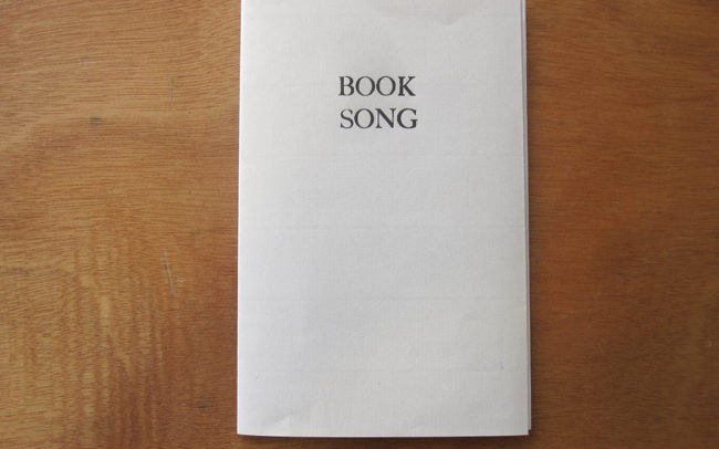 booksong artist book cover